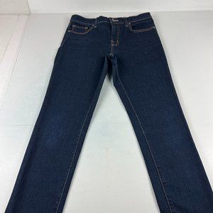 J Brand Jeans Women's 30 811 Skinny Fit Straight Ink Dark Blue Stretch Denim